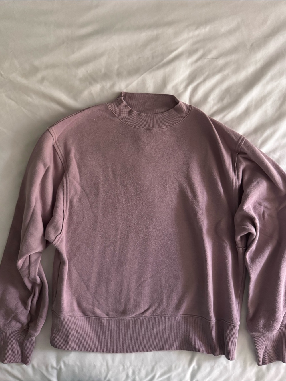 Alo Lilac Crewneck Sweatshirt
